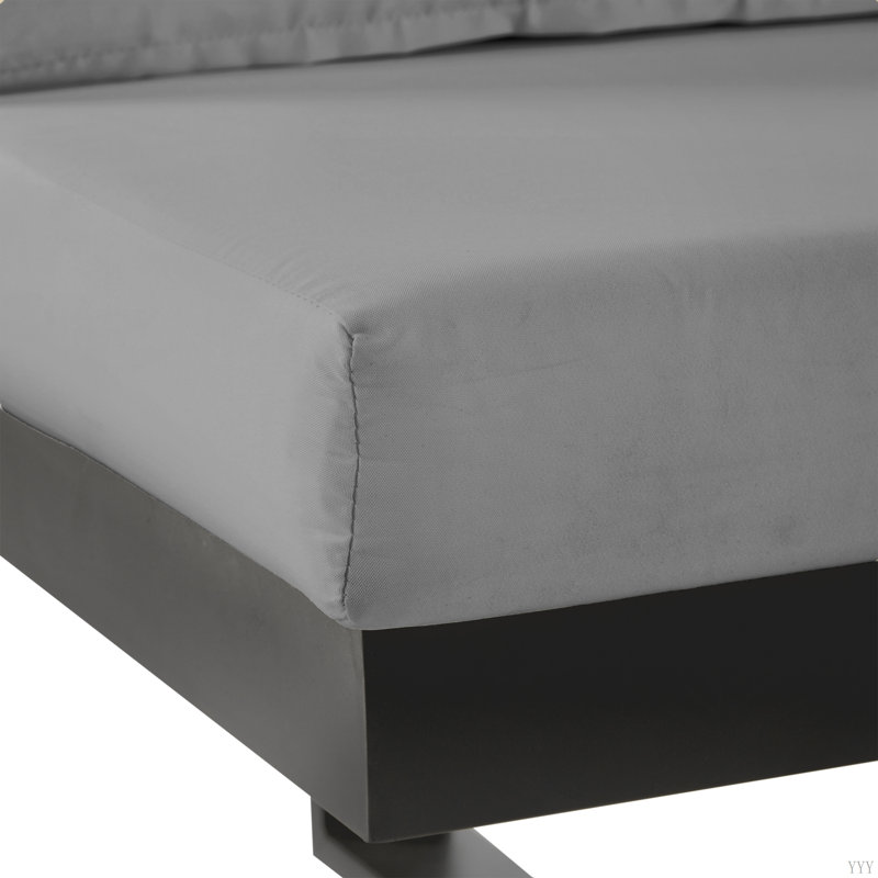 Ensemble de conversation pour canapé modulaire d'extérieur, Gris
