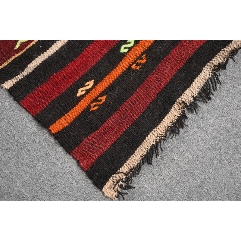 Tapis turc tissé à la main de style anatolien rétro kilim turc parfait pour la décoration de salon