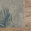 Tapis tissé à la machine intérieur / extérieur gris / bleu Christiane-29144644
