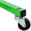 Support de rangement à roulettes d'une capacité totale de 275 lb utilisant six roulettes pivotantes de 2 po de couleur verte