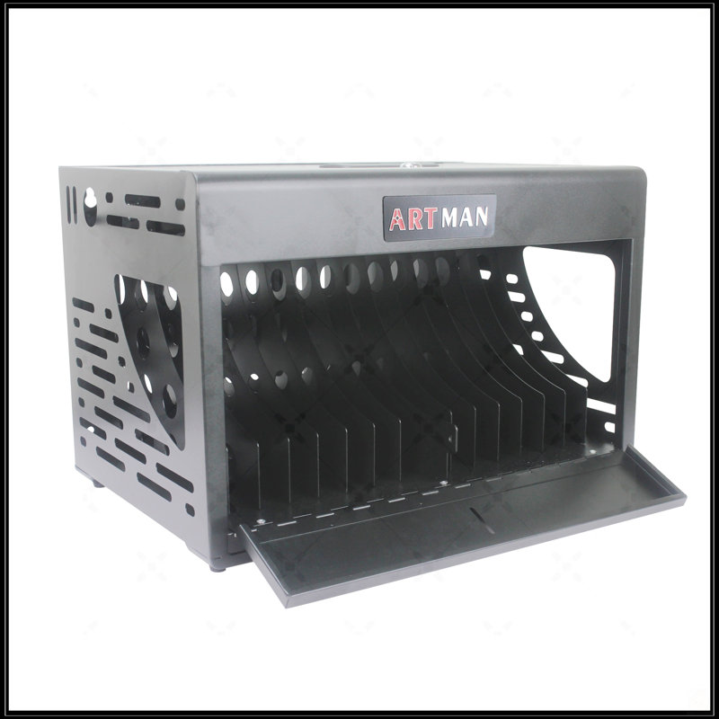 Armoire de charge pour ordinateur portable 16 baies, Noir