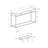 Accent Table, Console, Entryway, Narrow, Sofa, Storage Drawer, Living Room, Bedroom,Black Laminate, Black Metal, Contemporary, Modern-2078344866
