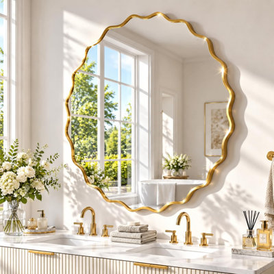 Aluminium Wall Vanity Mirror
