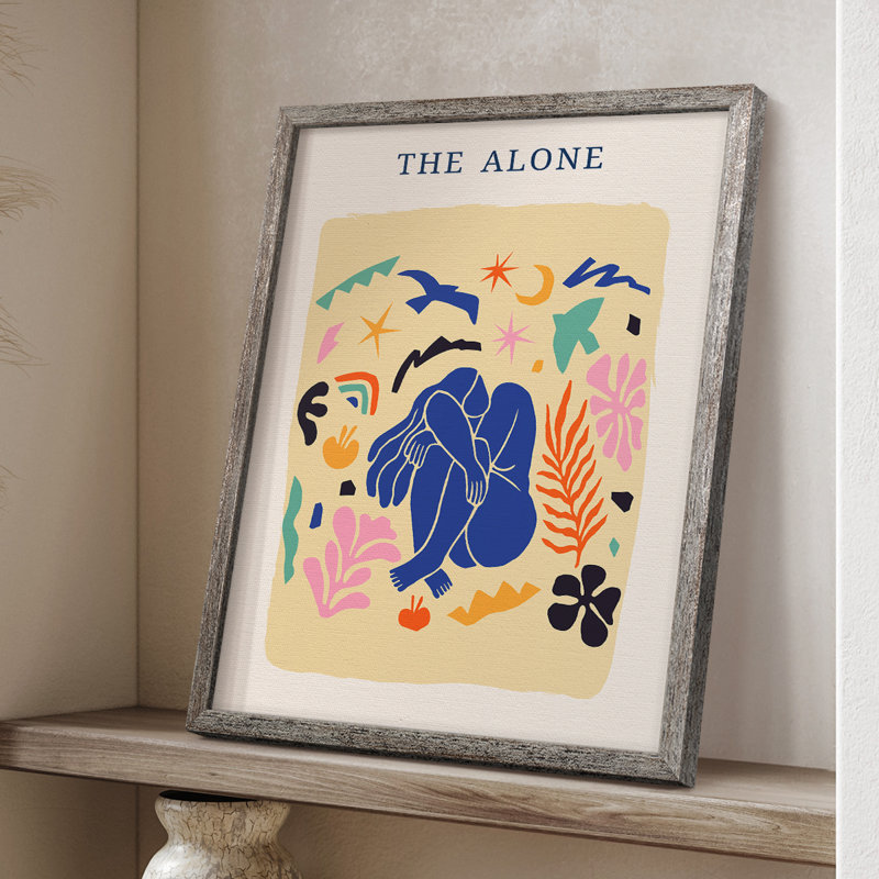 Matisse CDXL III, reproduction d'art encadrée - bois massif, H 21 po x l 17 po