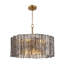 Lustre tambour 24 lumières 8 lumières à intensité variable