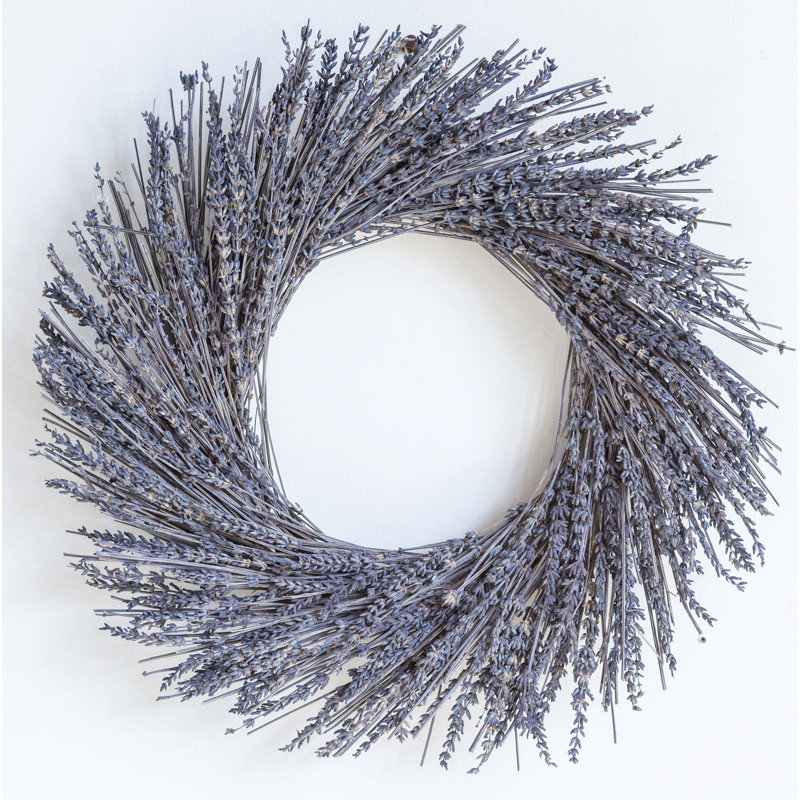 Dried Lavender Wreath in Box