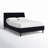 Helaina Upholstered Wingback Bed-221835006-221835007