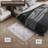 Sorbus Welcome Mat Rug for Entryway, Machine Washable, Non-Slip, Vintage Rug - Blue (Border), 2 x 3 Ft.-1621103040