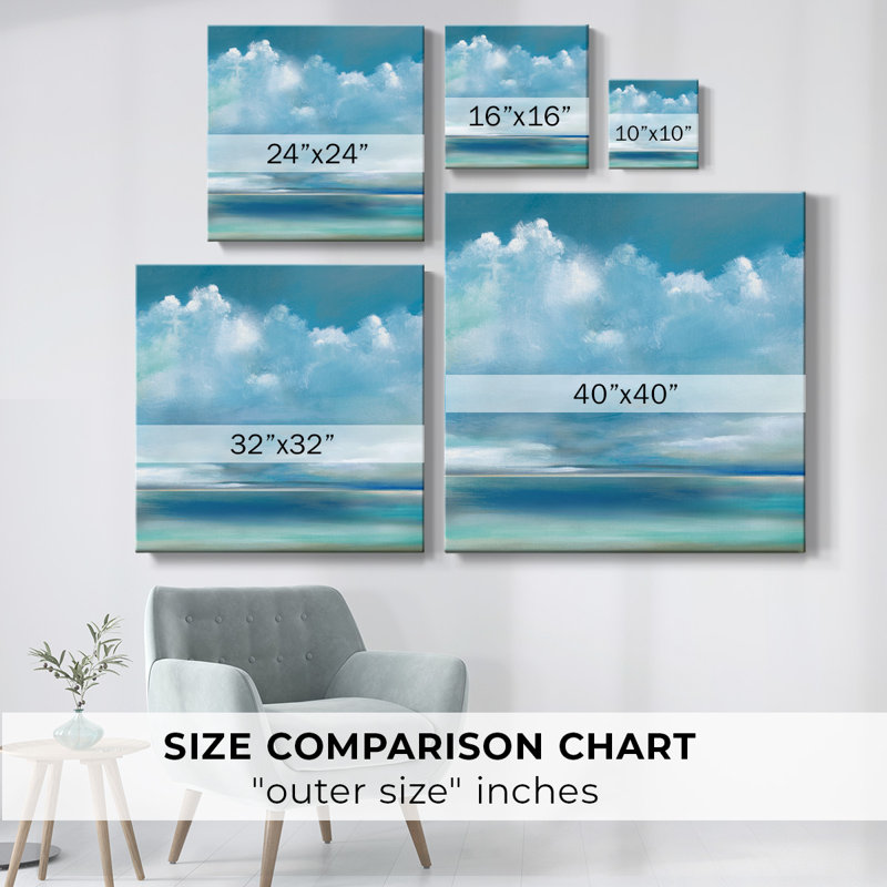 Voyage sur toile, H 40 po x l 40 po x P 1,5 po