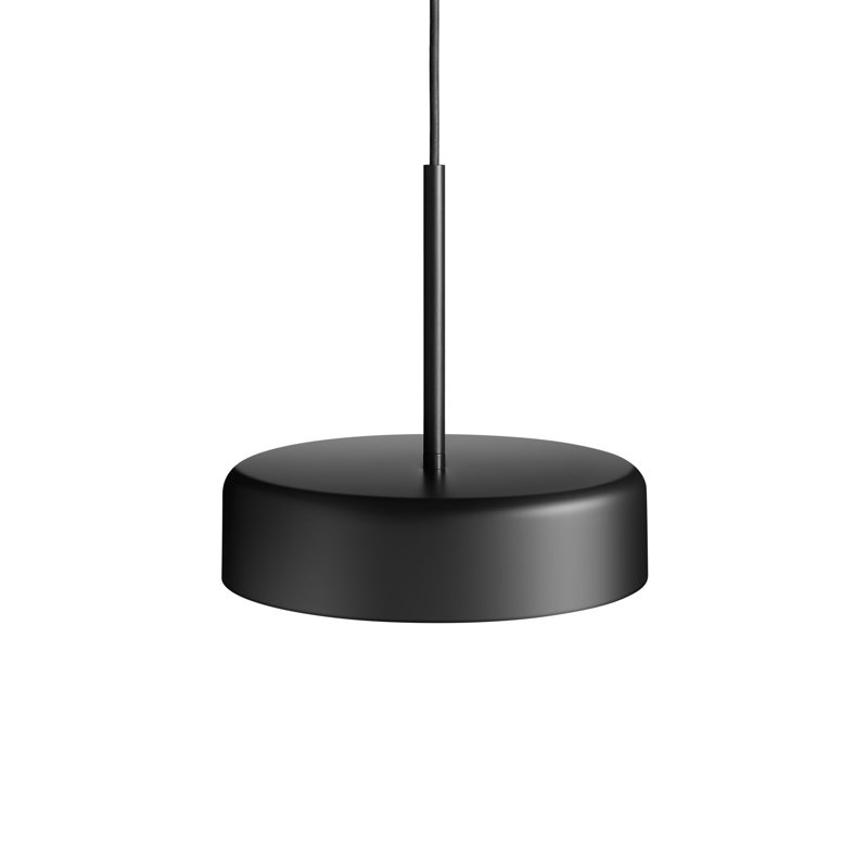 Luminaire suspendu Bobber, Noir mat, H 11 po x l 12 po x P 12 po