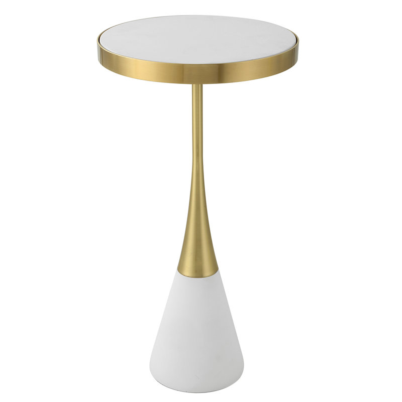 Table de bout à piédestal 100% béton Jaloni