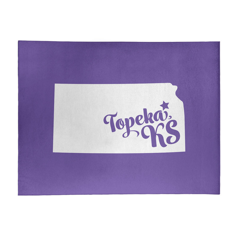 Tapis en poly-chenille topeka kansas, Rectangle 9 pi x 12 pi