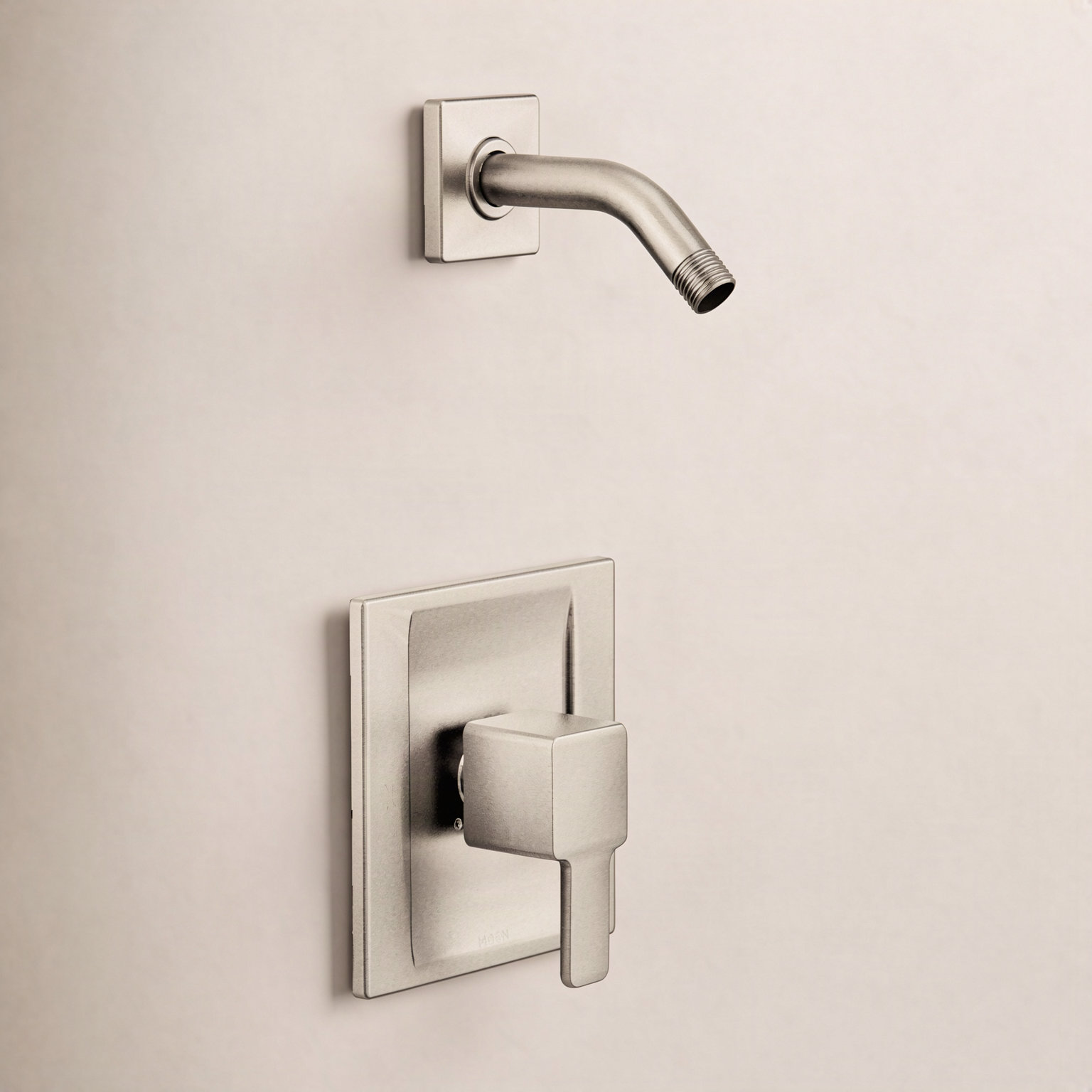 90 Degree Posi-Temp Shower Valve Trim, Brushed Nickel