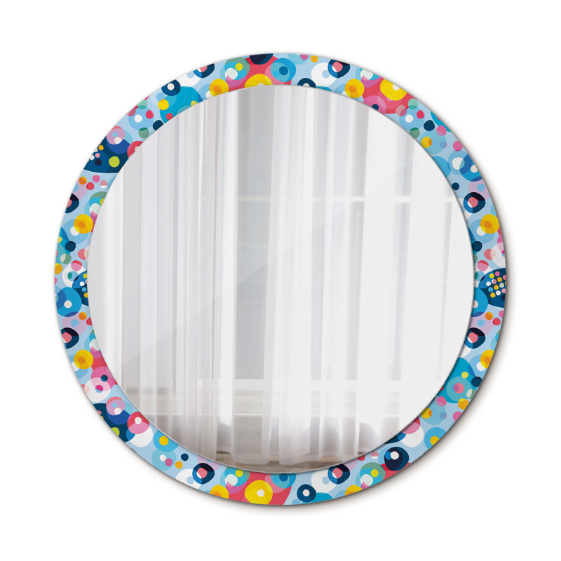 Huldar Glass Flat Wall Mirror