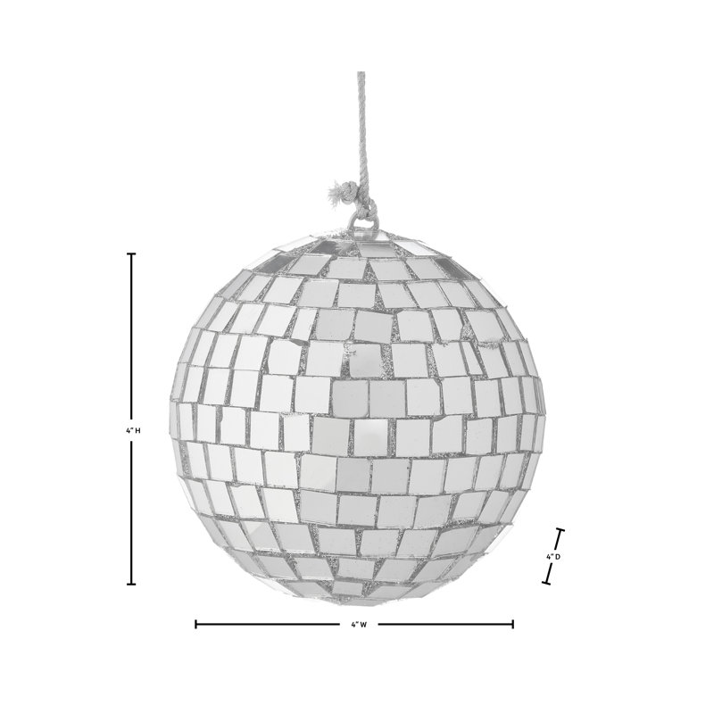 Ornement boule 4 "Mosiac Mirror 