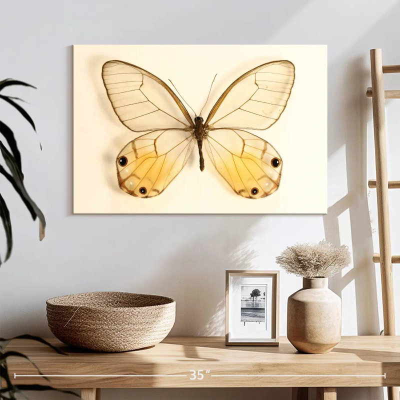 Butterfly Memento, 16" H x 24" W