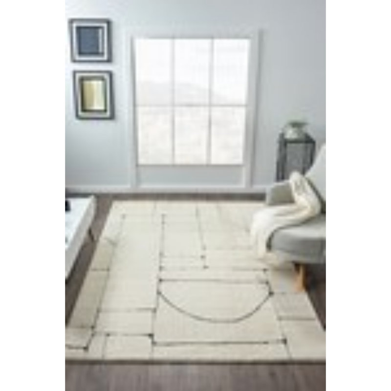Phin Clear Area Rug, Runner 100 x 200cm, Polyester