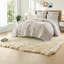 Ensembles de literie en coton de qualité supérieure, courtepointe très grand 3 pièces, décoration botanique pour la maison