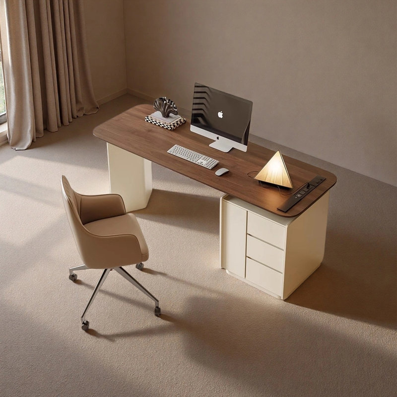 Elegant and simple computer desk, 29.53" H x 47.24" W x 23.62" D