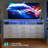 55" Modern Tv Stand With Storage Dresser,Built-In Usb Charging, Led Lighting-2094377540