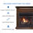 Duluth Forge Dual Fuel Ventless Gas Fireplace With Mantel-25180469-48414523