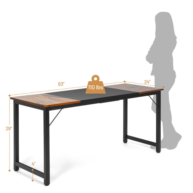 Ostlund Steel Writing Desk