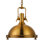 Luminaire suspendu en or 1 lumière Boltwood