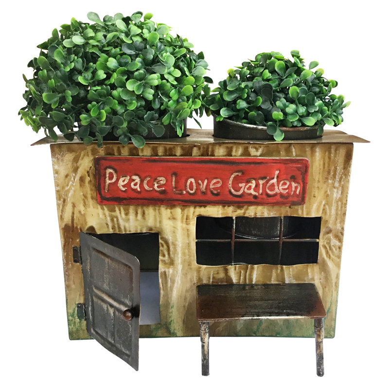 Bruschi Metal Pot Planter