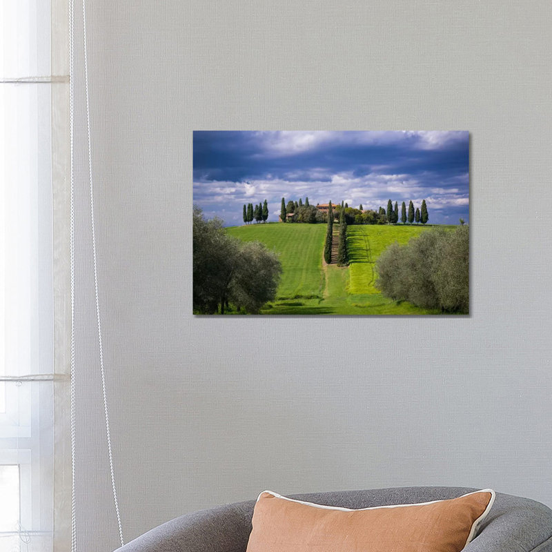The Way Home, Tuscany, Italy by Jim Nilsen - Wrapped Canvas Gallery-Wrapped Canvas Giclée