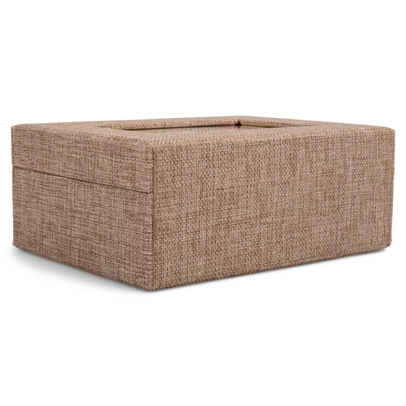 Ensemble de papeterie en lin beige Encourage