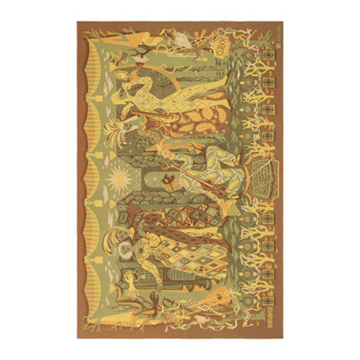 One-of-a-Kind 4’9”x7’4” Area Rug