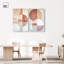 Modernist Circles Duo Acrylic Print Boho Beige Wall Art Set by Art Remedy, Ready to Hang, 10 x 15-1114607045