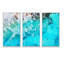 «Waves Epoxy ResIn Art III», ensemble de 3 reproductions encadrées sur toile-2049282569-2049282613