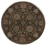 Manchuria One-of-a-Kind Round 6' X 6' Hand Knotted Area Rug