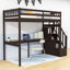 Hafize Kids Twin Loft Bed-53113023
