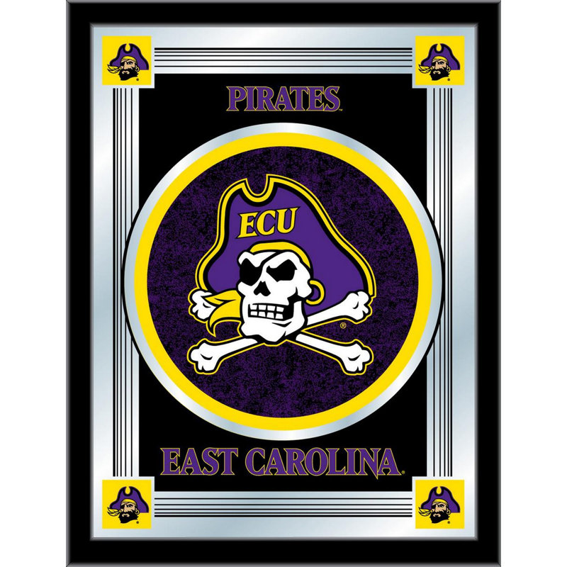 NCAA Logo Mirror, impression encadrée, East Carolina