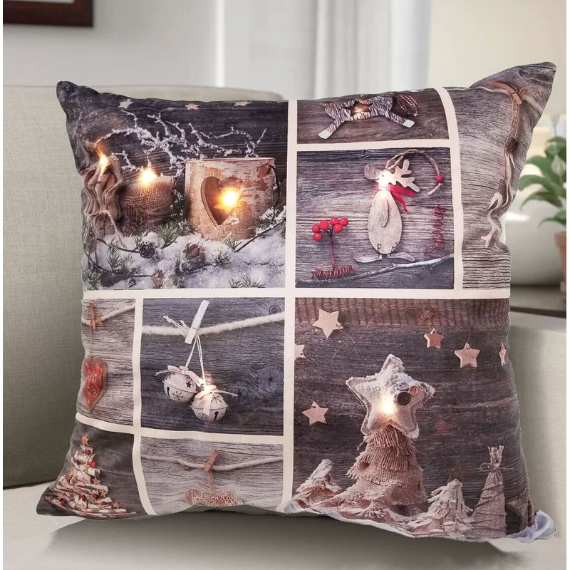 Mald Patchwork Throw Pillow