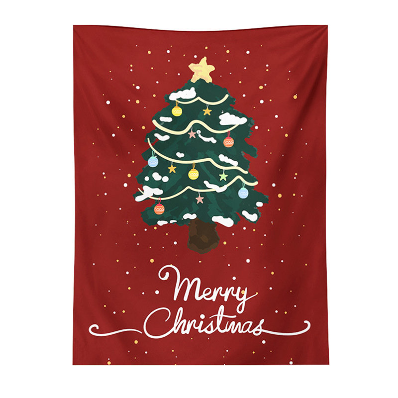 Décoration de Noël en tissu à suspendre en tissu, J