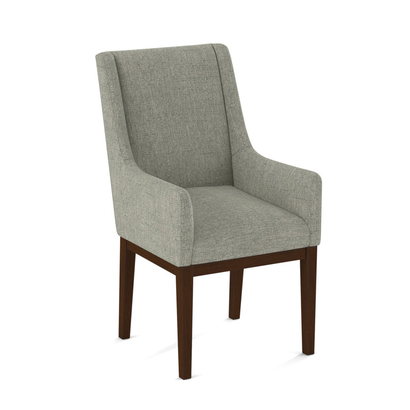 Upholstered Arm Chair, 61391-88, Pecan
