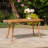 Outdoor 59" Rectangular Solid Wooden Patio Dining Table