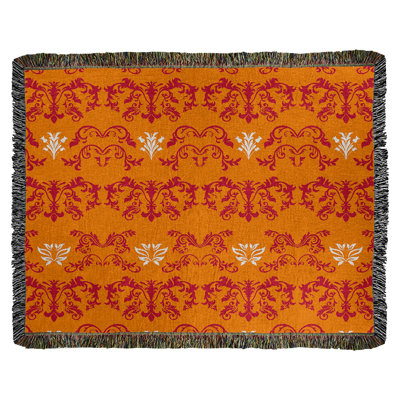 Tampa Bay Hand Woven Throw Blanket