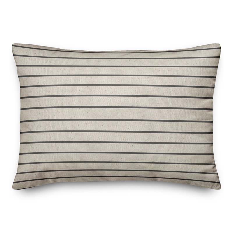 Striped Throw Pillow