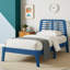 Lit plateforme simple avec tête de lit Allyannah Bustillo-703960235