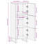 40cm Solid Wood Sideboard-934672712
