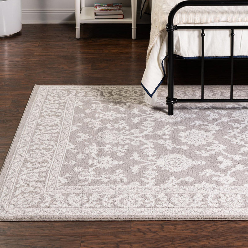 Floral Area Rug, Rectangle 304.8cm x 396.2cm