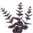 Faux Eucalyptus Plastic 24'' Wreath-94734807