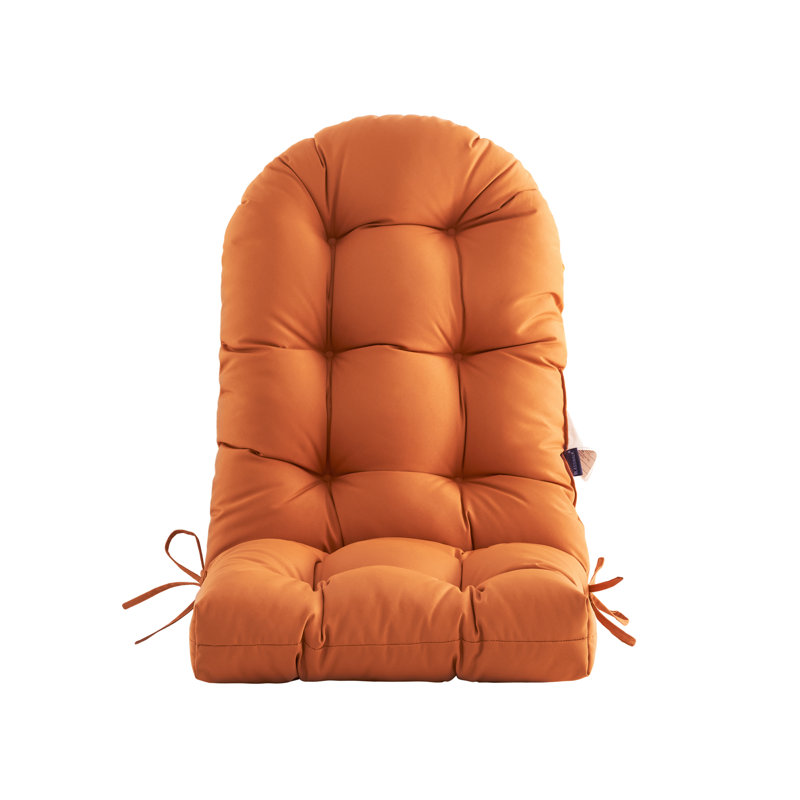 Outdoor 4'' Seat / Back Cushion, Orange