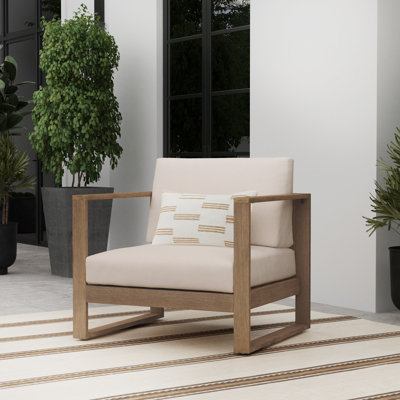  Cove Eucalyptus Wood Patio Chair
