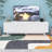 TV Stand With Storage Cabinet And Adjustable Shelves, Minimalist Arch Design Media-1367498729