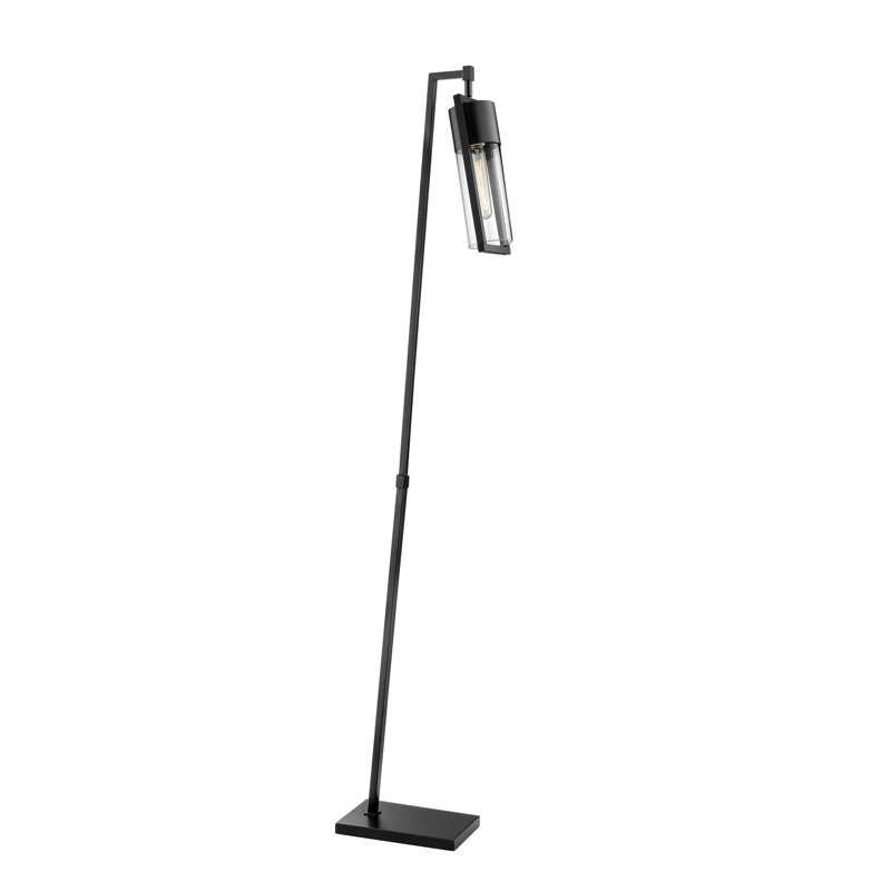 Padula 66.5'' Black Task Floor Lamp